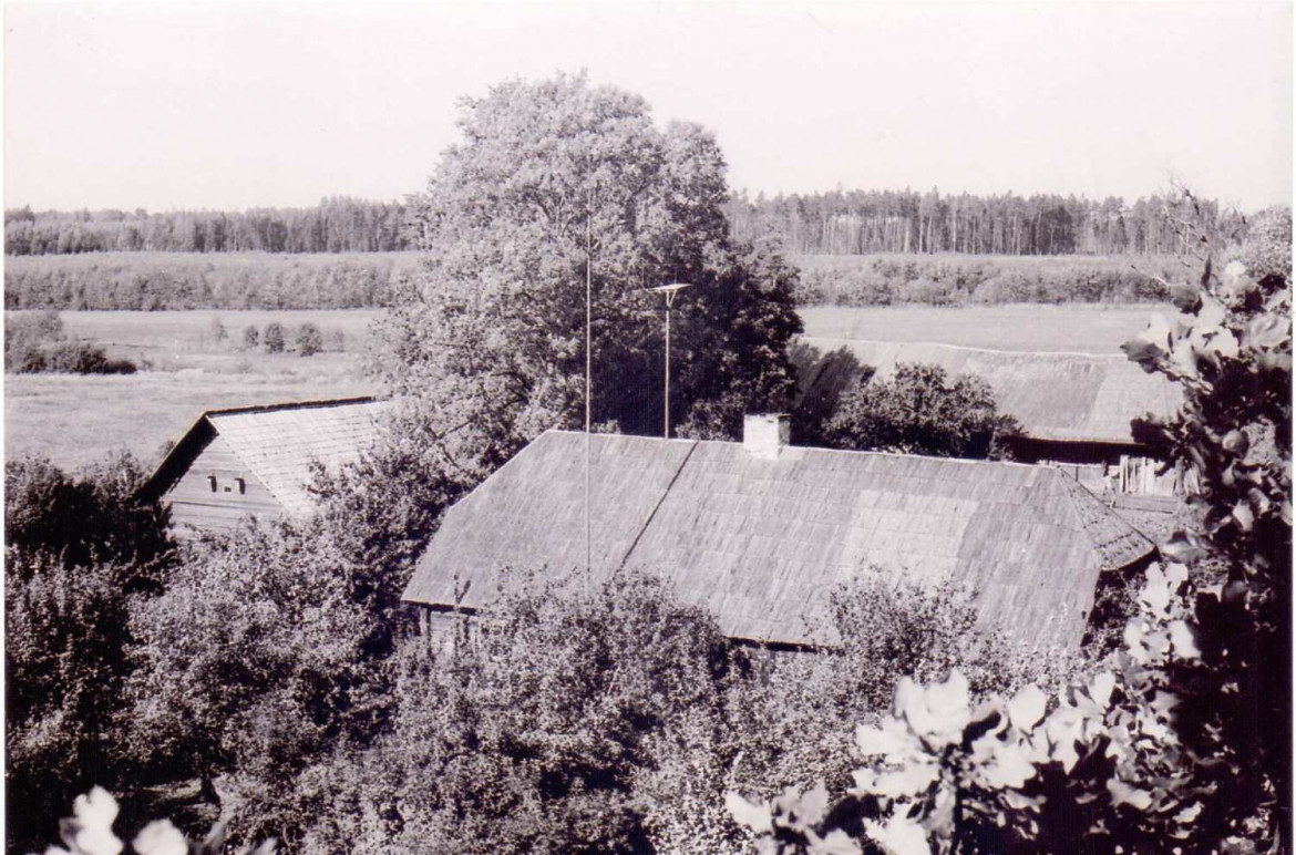 22348_kjiermeles_senas_fotograafijas_rija_un_dziiv_maaja_kruuminju_cp_jeekabpils_raj_1976_ed (Skats uz “Ķiermeļu” riju no ziemeļiem, fotografēts ~1925.g.) 